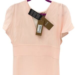 Boss Light Pink Midi Dress